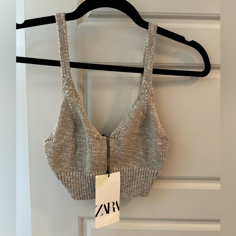Zara Knit Crop Top